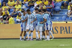 El Málaga CF se lleva el triunfo visitante en Gran Canaria con gol de Rafa Rodríguez (0-1)